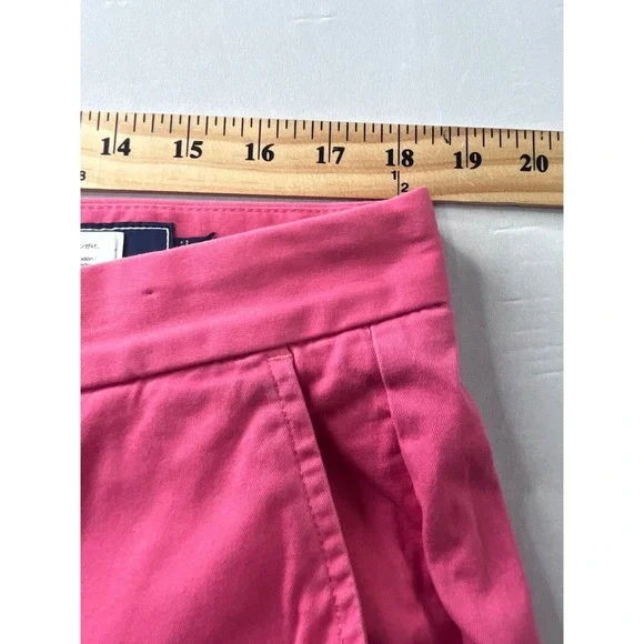 Vineyard Vines Shorts Mens 37 Pink Chino Preppy Casual Cotton Twill - Picture 7 of 10